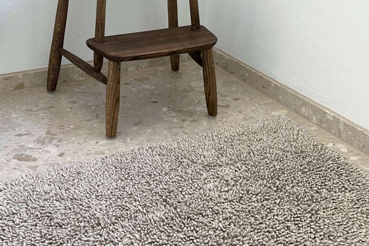badrumsmatta i frotté