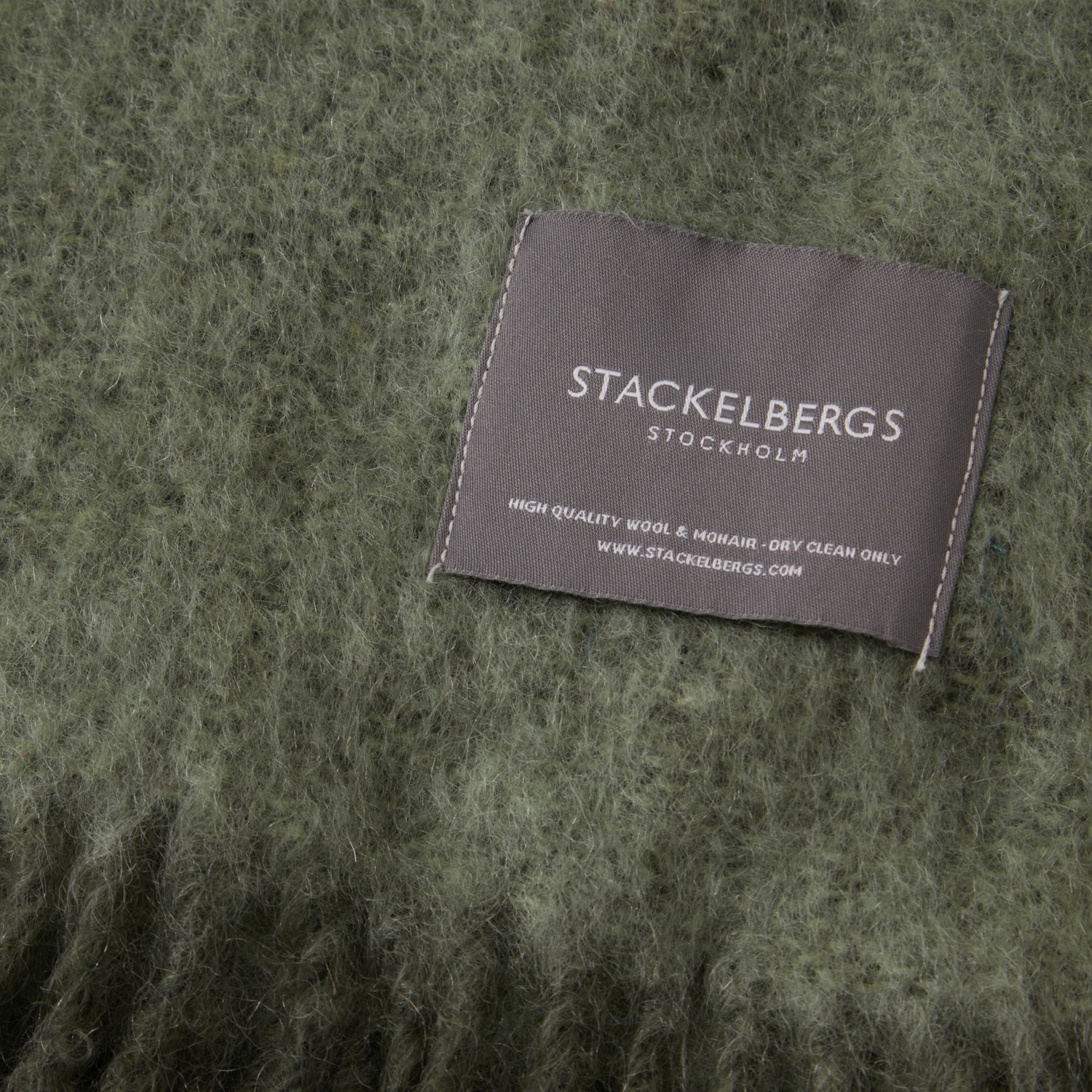 Blanket mohair moss green