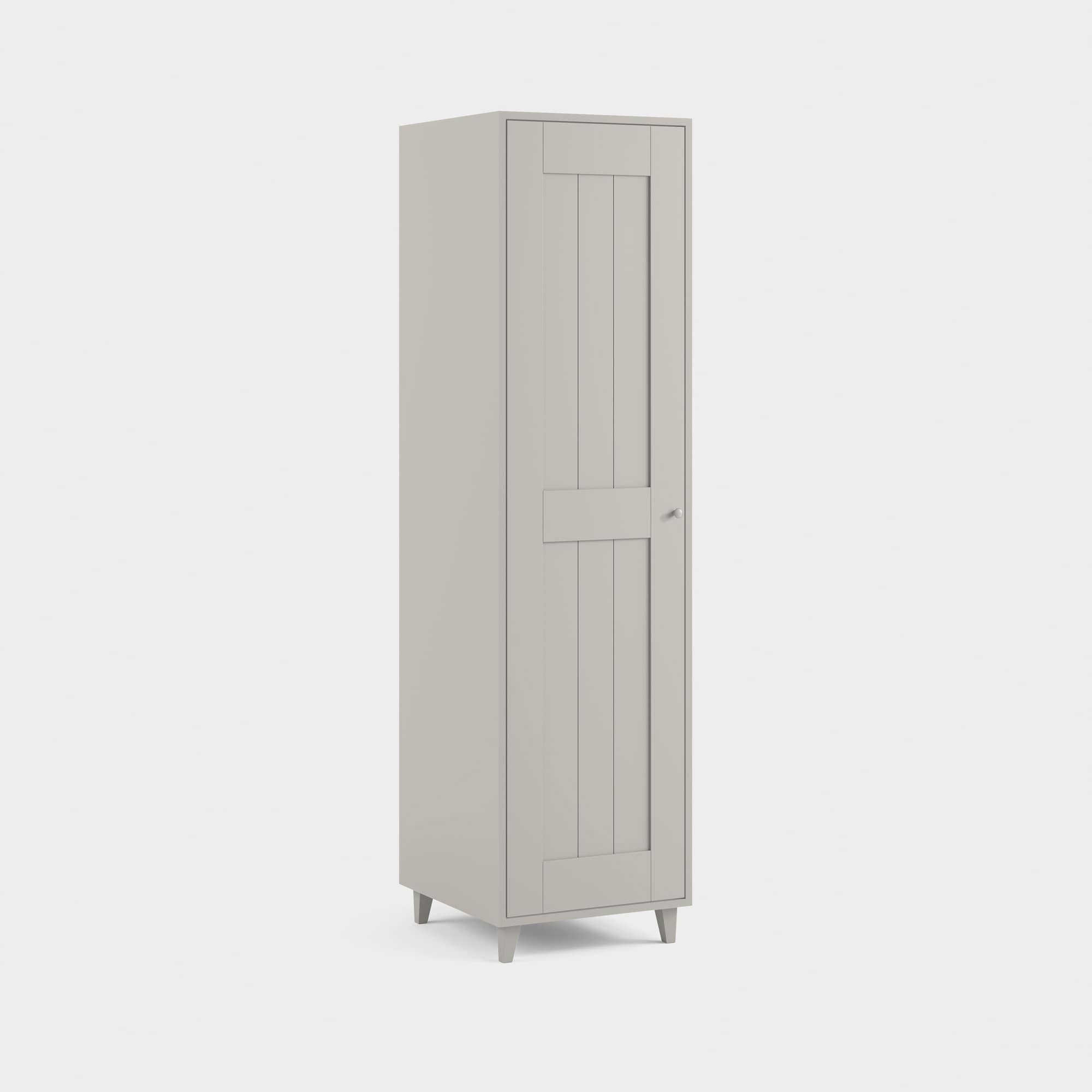 Massiv klädskåp H10/M1, 58 cm