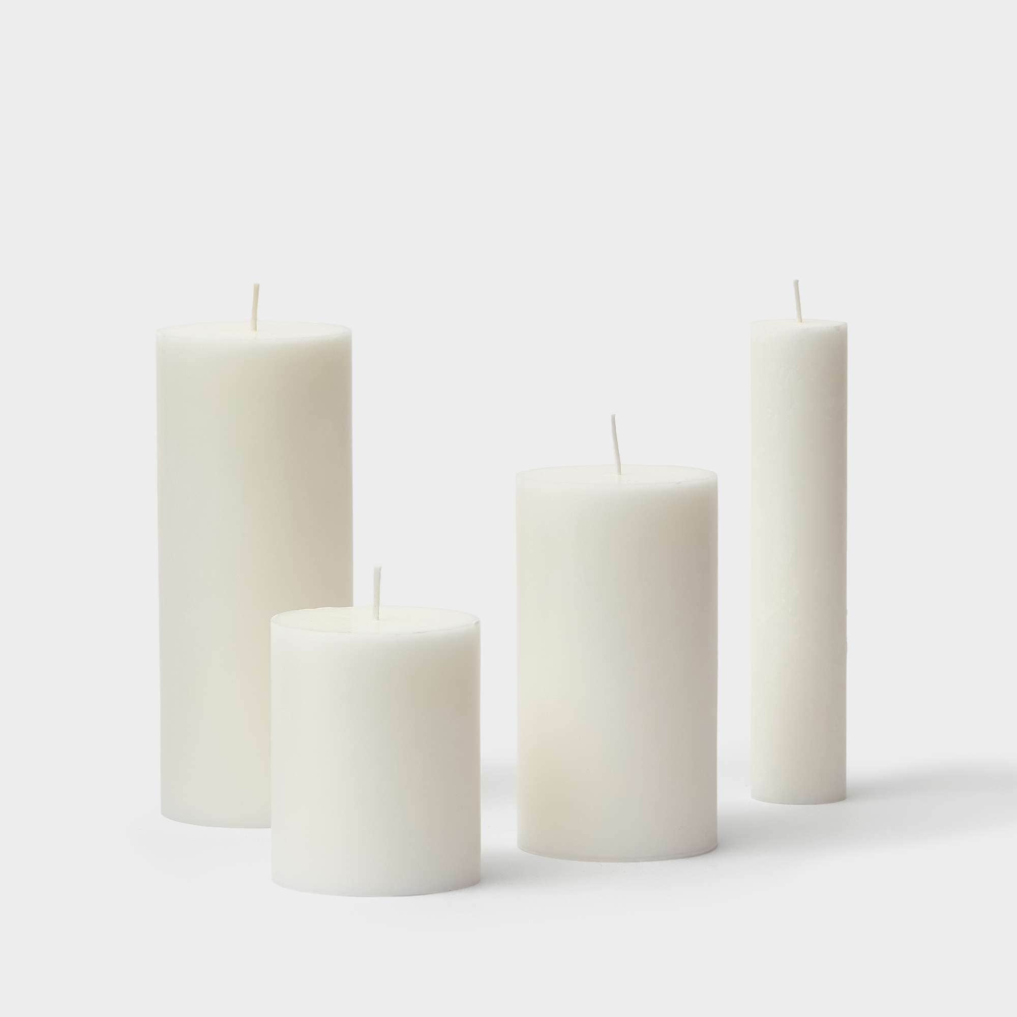 Block candle stearin