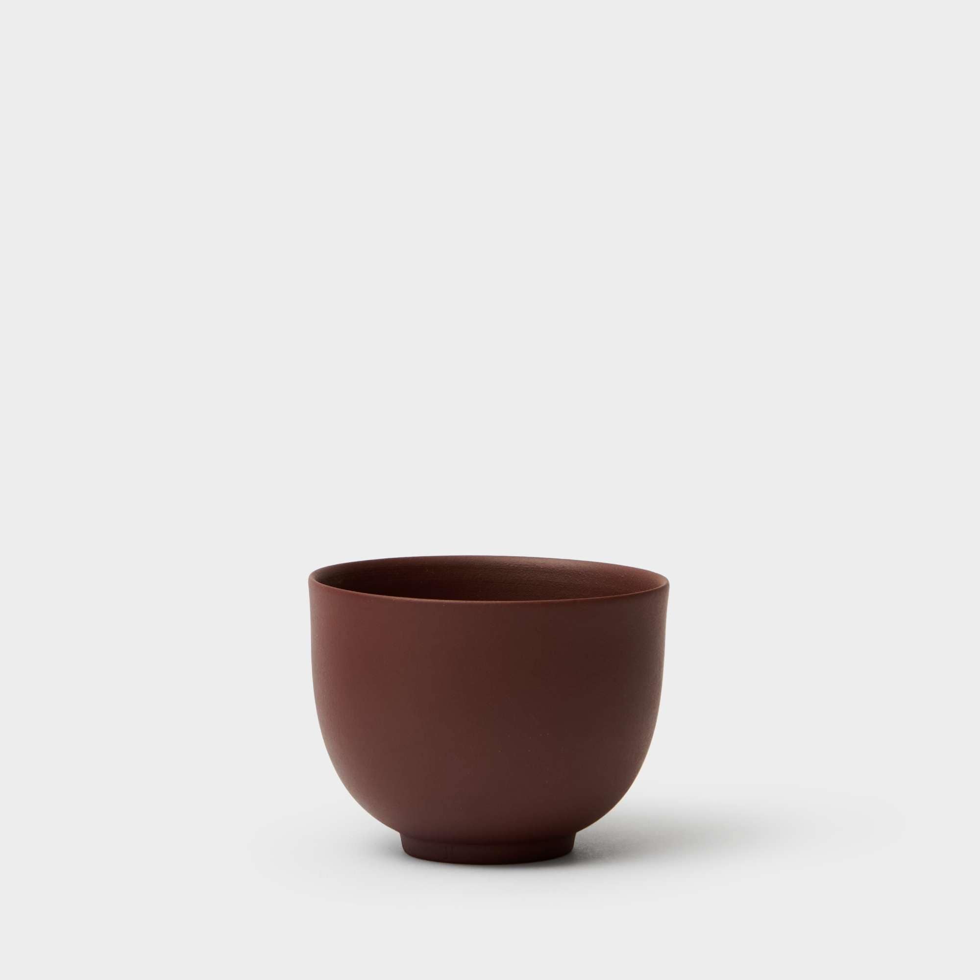 Cup Round brown 15 cl