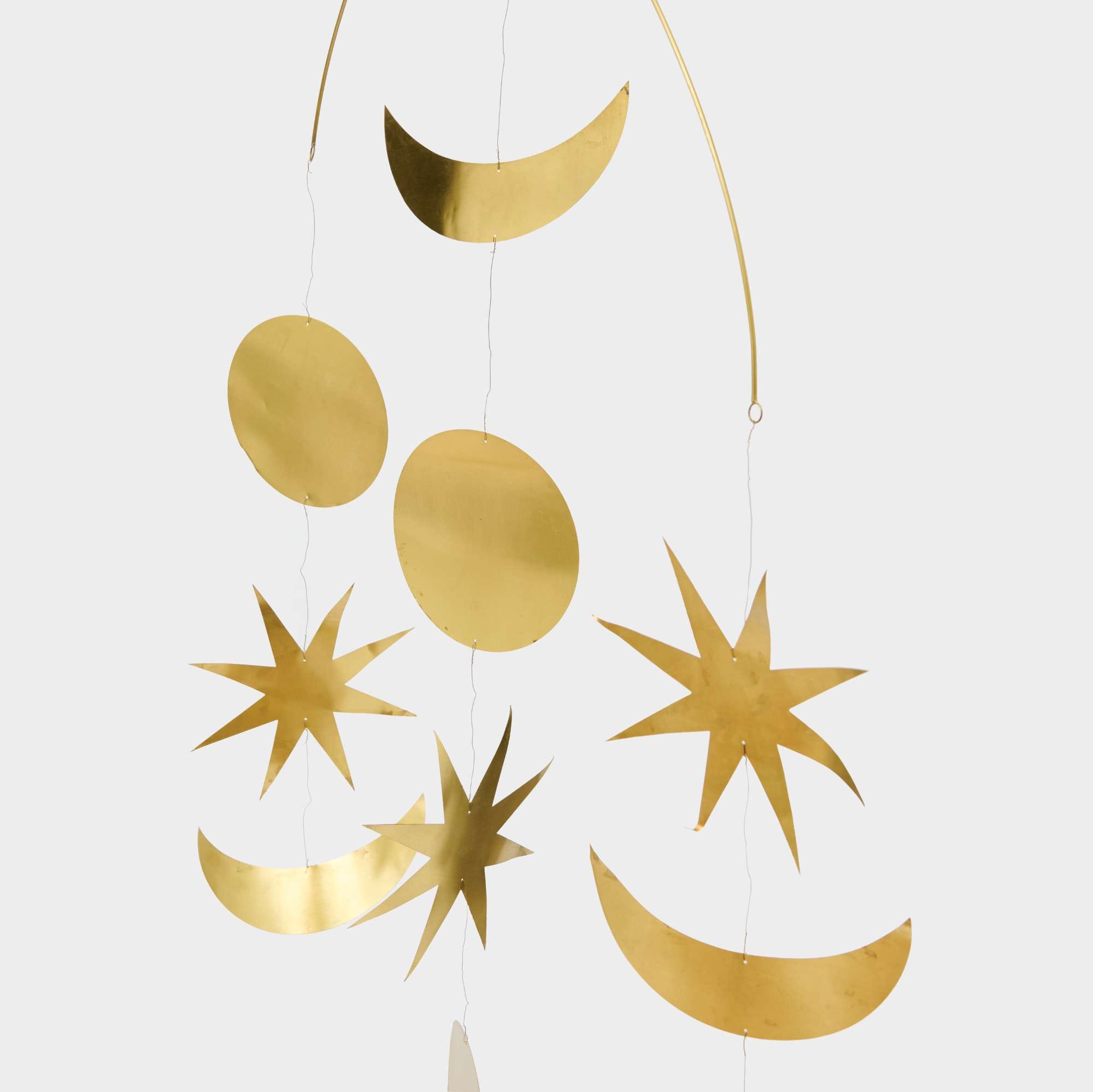 Mobile brass 50x80 cm