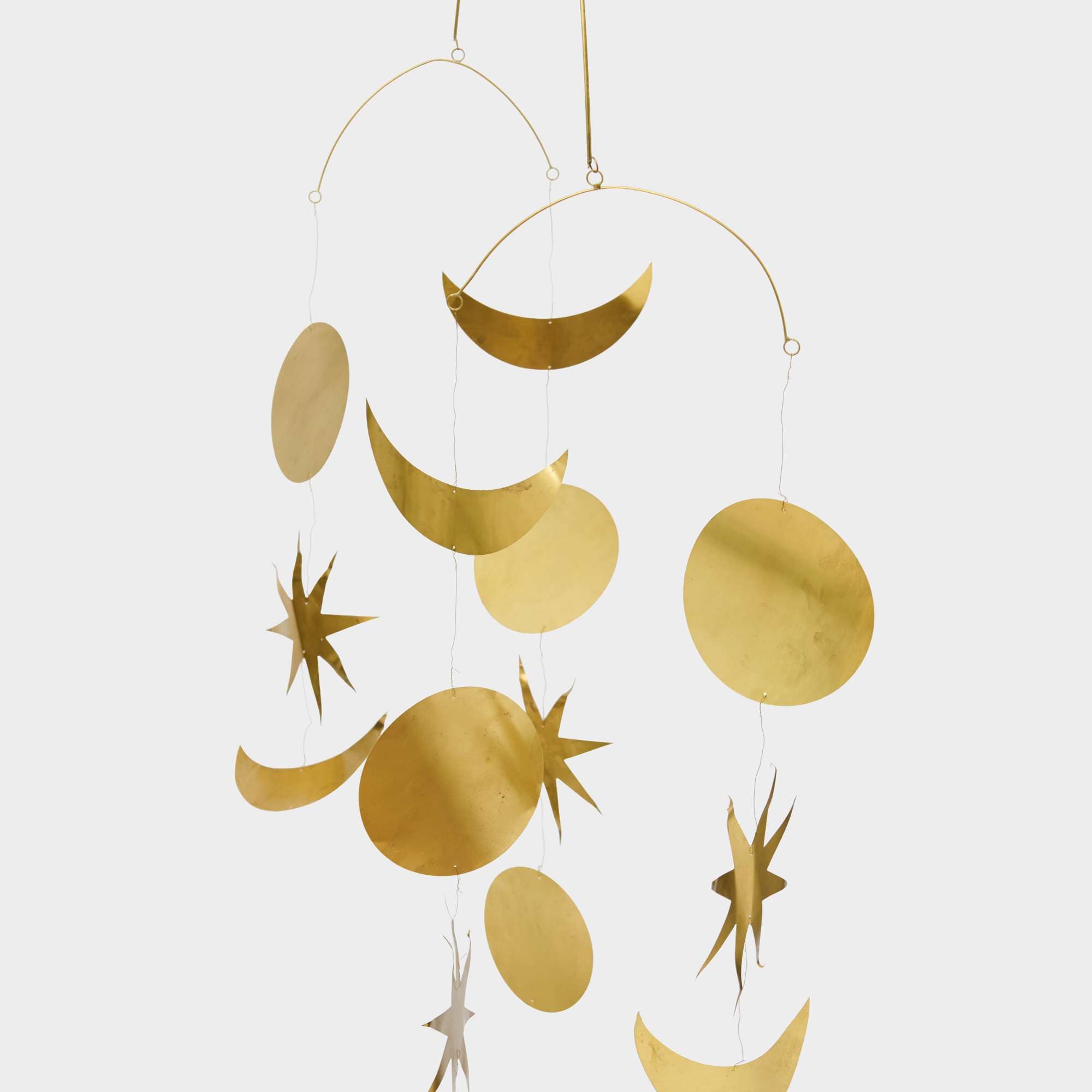 Mobile brass 70x100 cm