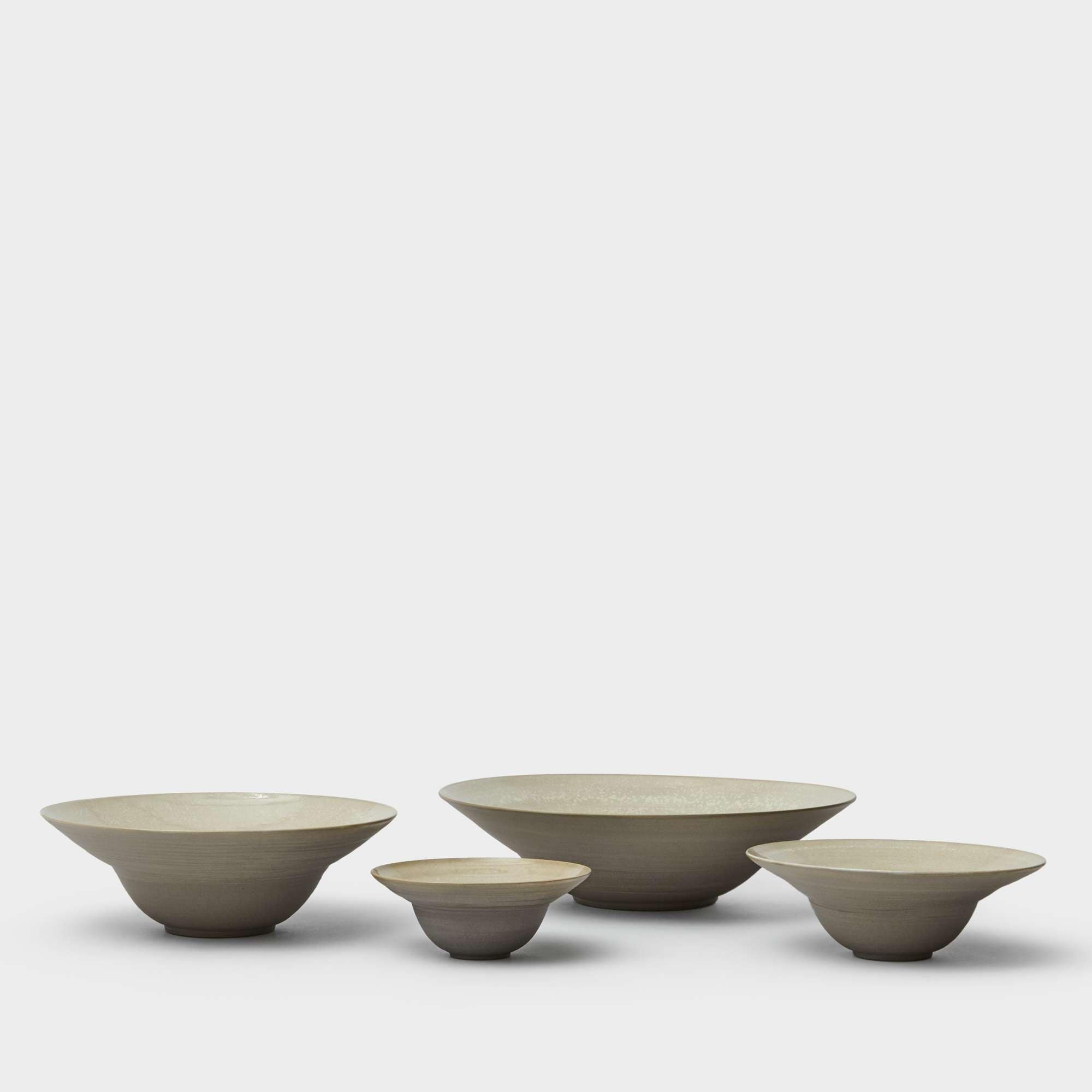 Pasta bowl crystal glaze/brown 25 cm