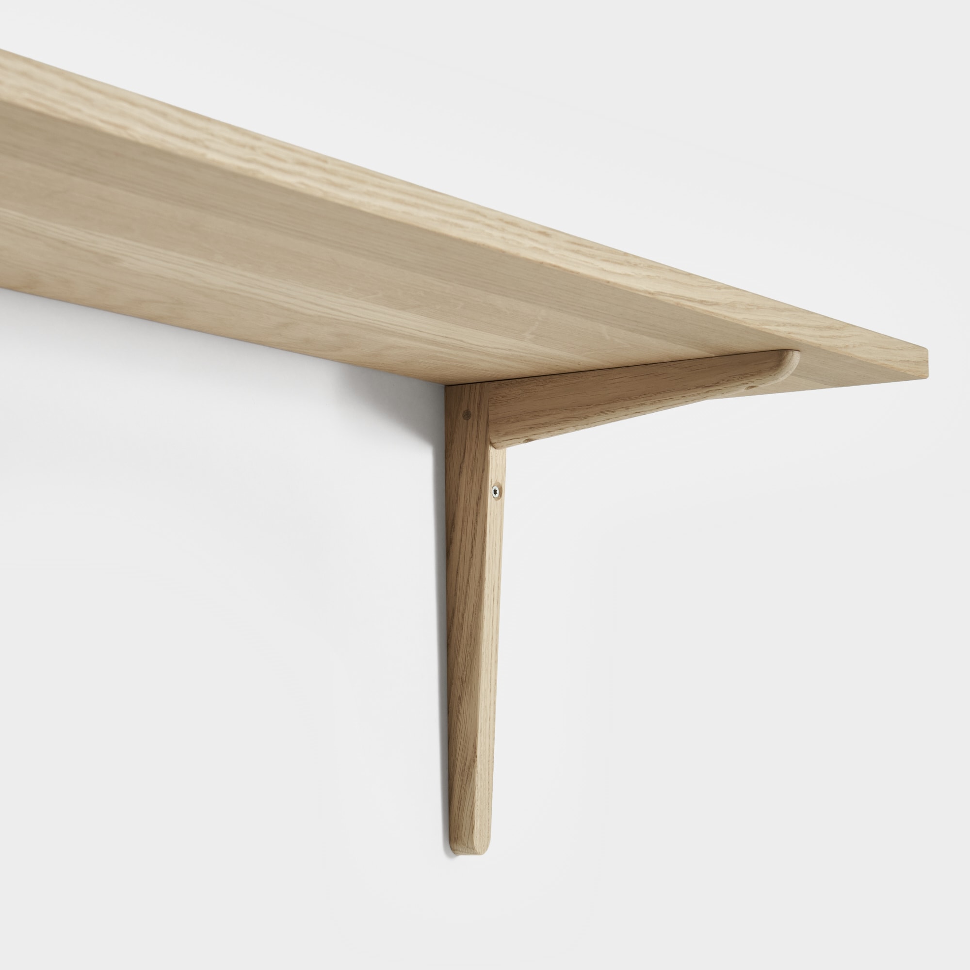 Bracket Rounded-straight Oak