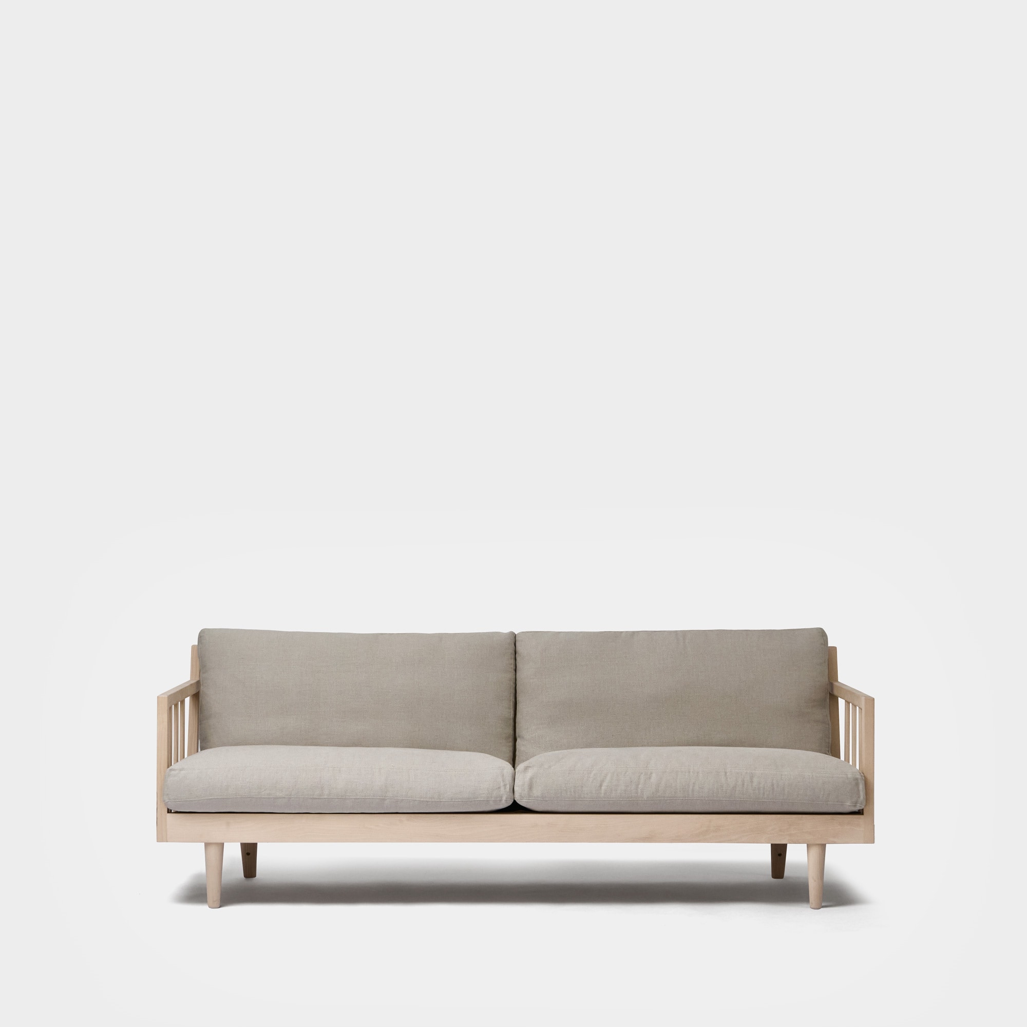 Träsoffa Rak
