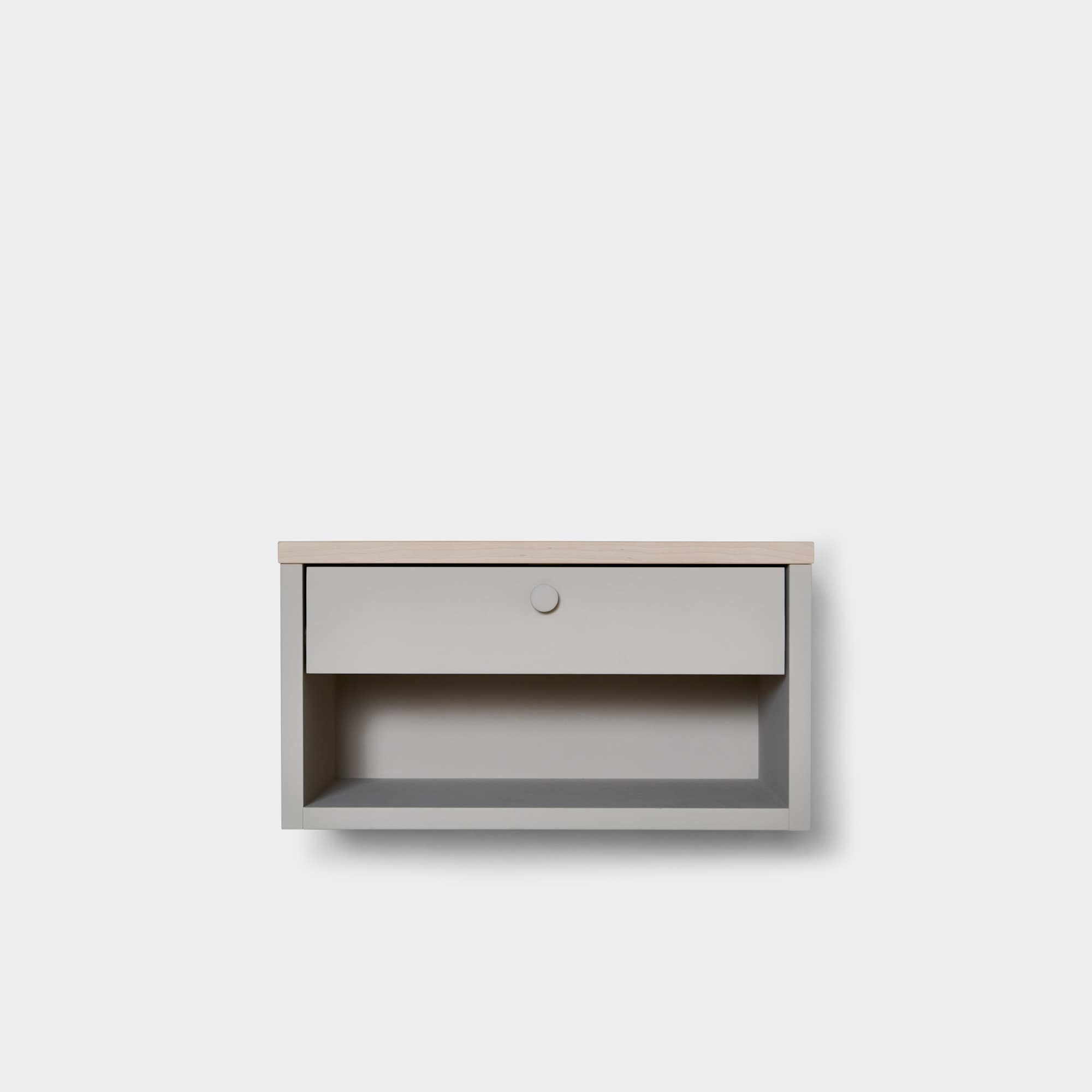 miniMassiv shelf with drawer H1/M1