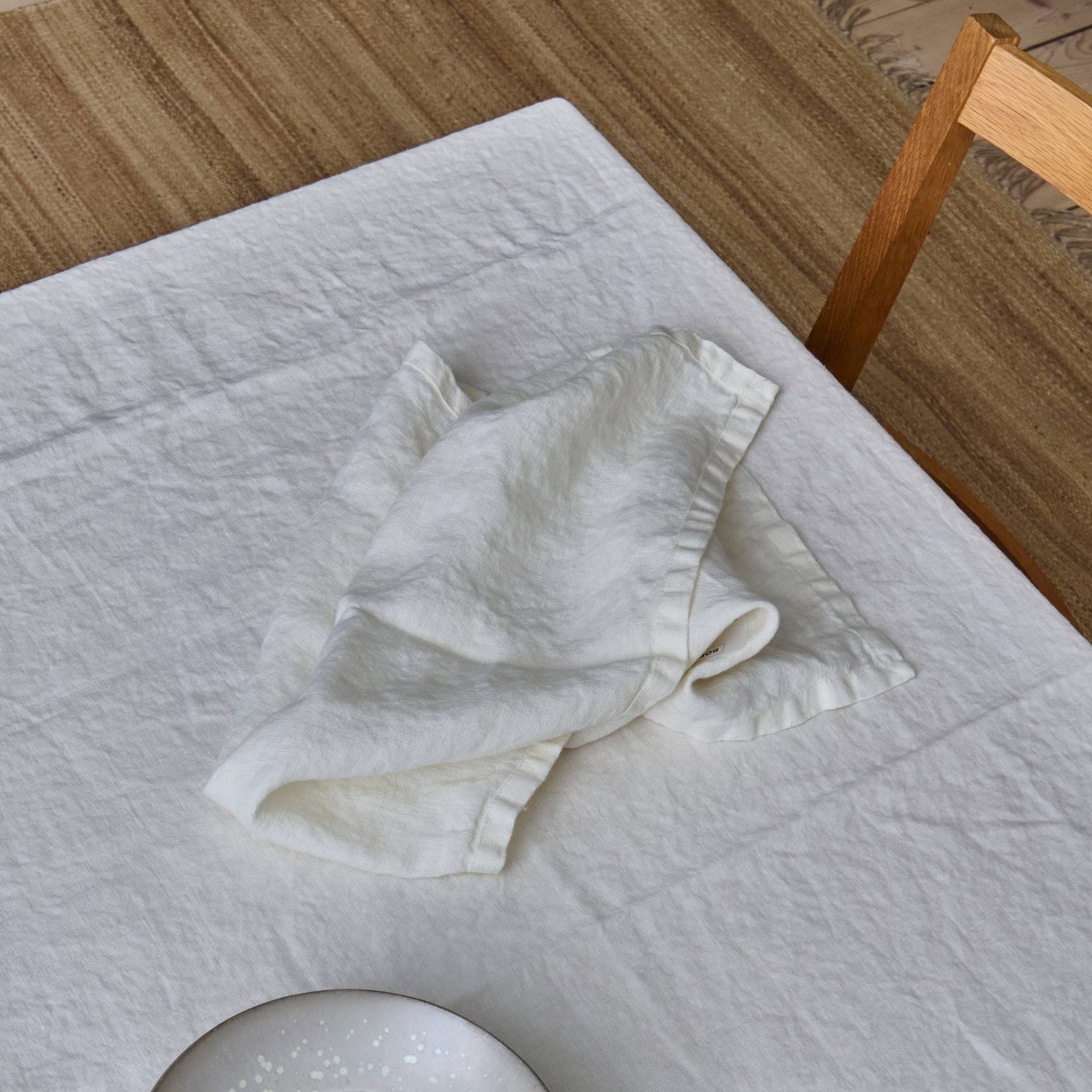 Linen napkins Eggshell 2 pcs