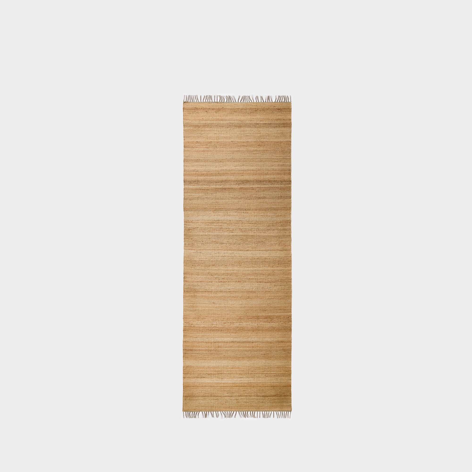 Rug Flat hemp natural 85x240 cm
