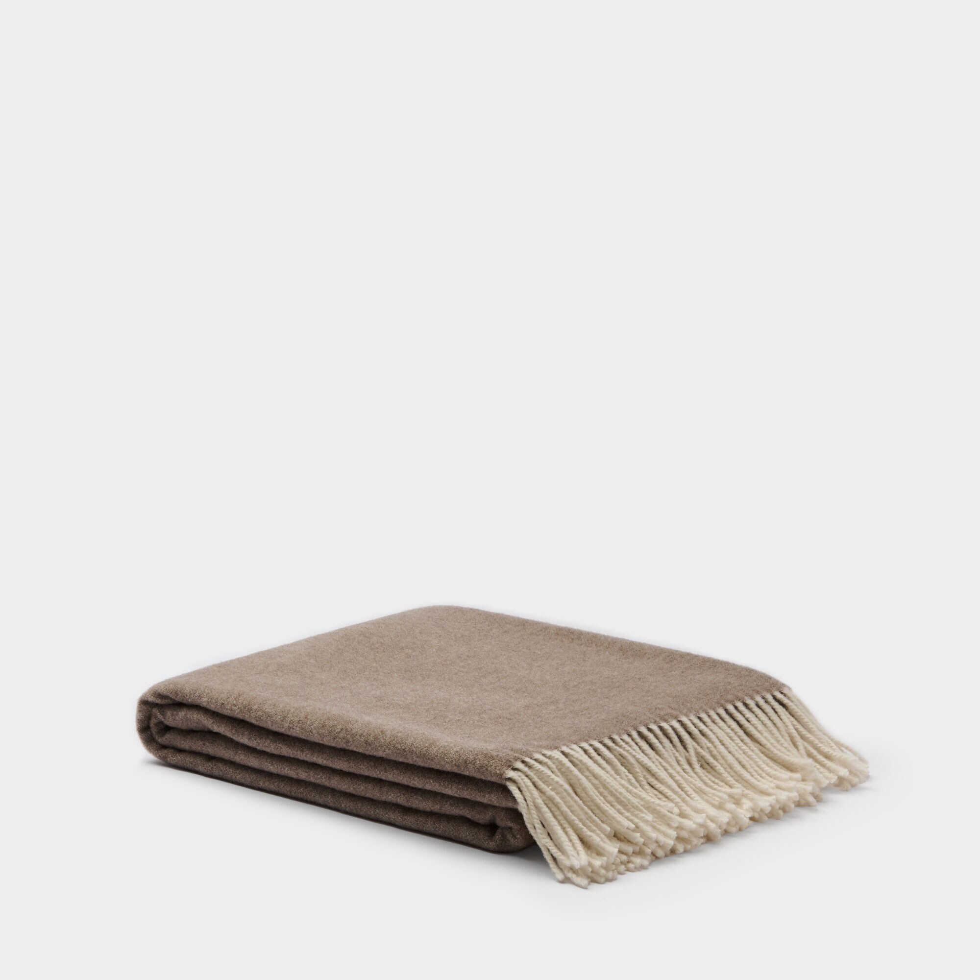 Blanket wool/cachmere Hazelnut